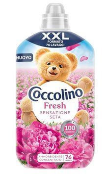 Кондиціонер для білизни концентрат Coccolino XXL Fresh Sensazione Seta, 76 прань 1750ml 00000003398 фото