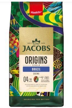 Кава в зернах Jacobs ORIGINS, Brazil, інтенсивність 04/10, 1000 g 00000003646 фото