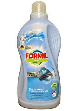 Гель для прання Formil Color, Універсальний, Для спортивного одягу, 33 прань, 1,815 L 00000001799 фото