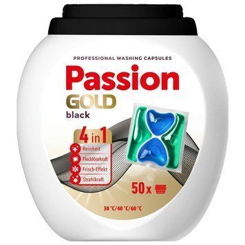 Капсули для прання Passion Gold Professional Black, Для чорного, 50 шт. 00000002597 фото