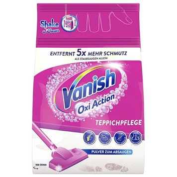 Порошок для сухого чищення килимів і мяких меблів Vanish Oxi Action, 750 g 8045426 фото