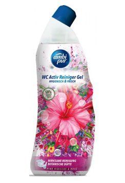 Гель для туалету Ambi Pur WC Botanical Fragrances, Гібікус та троянда, 750 мл 00000002055 фото