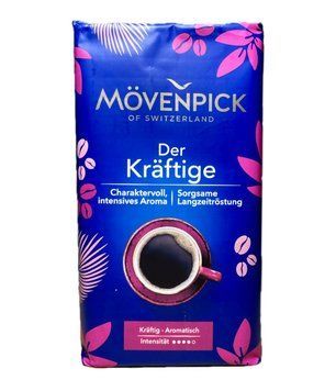 Кава мелена M&ouml;venpick Der Kraftige, Купаж арабіка/робуста, 500 g L225897 фото
