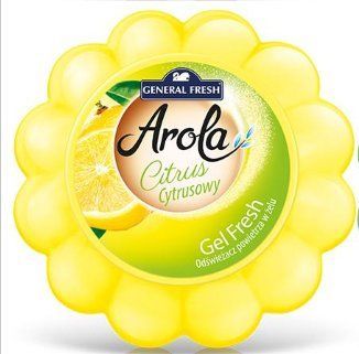 Освіжувач повітря гелевий General fresh Arola, Аромат лимону, 150 g 00000001954 фото
