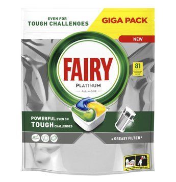 Таблетки для посудомийної машини Fairy Platinum Lemon, 81 шт. 00000002407 фото