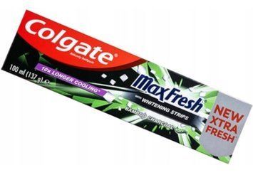 Зубна паста Colgate Max Fresh Bamboo Charcoal, З відбілюючими смужками та бамбуковим вугіллям,100 ml 00000001167 фото