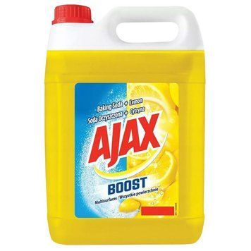 Засіб для миття підлоги AJAX, Універсальний, Харчова сода + лимон, 5 L 00000001558 фото