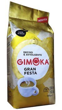 Кава в зернах Gimoka Gran Festa, Купаж арабіка/робуста, 1000g L31X фото