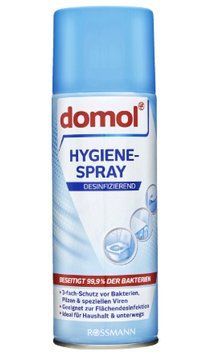 Гігієнічний спрей domol, Знищує 99,99% бактерій, 400 ml 00000002807 фото