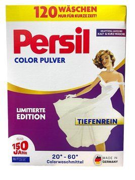 Порошок для прання Persil Color Pulver, Для кольорового, 120 прань, 6.600 кг. Лімітована серія 00000003756 фото