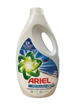 Гель для прання ARIEL Frescor Alpino, для білого , 40 прань, 2000 ml. 00000003255 фото