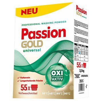 Порошок для прання Passion GOLD Professional Universal, Універсальний, 55 прань, 3,3 кг 00000000163 фото