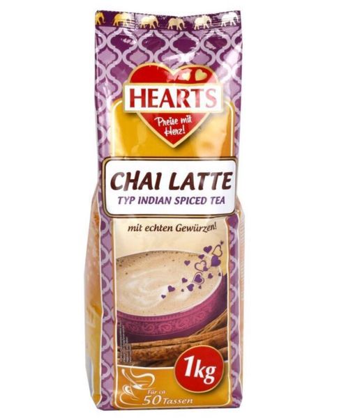 Капучино Hearts Chai Latte, Ніжний смак чаю-латте, 1 кг L305122WH фото