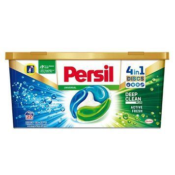 Капсули для прання Persil Universal 4in1, Універсальні, 22 шт. 00000000228 фото