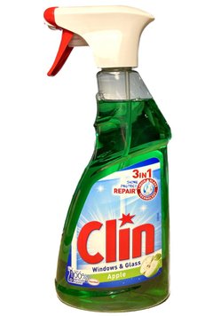 Засіб для миття вікон та дзеркал Clin, Яблуко, 500 ml 2580104 фото