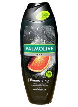 Гель для душу PALMOLIVE Men Energising 3in1, Для чоловіків, Ефірна олія цитрусових, 500 ml 10198373 фото