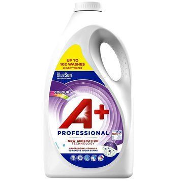 Гель для прання A+ Professional, Color, Для кольорового, 102 прань, 4,62 ml. 00000002459 фото