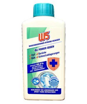 Засіб для догляду за пральними машинами W5, 250 ml 00000001813 фото