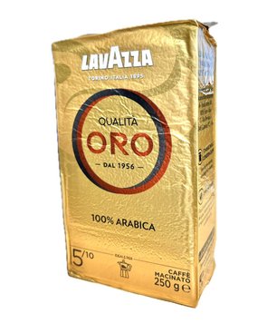 Кава мелена Lavazza Qualita ORO, 100% арабіка, 250 g CF20LE фото