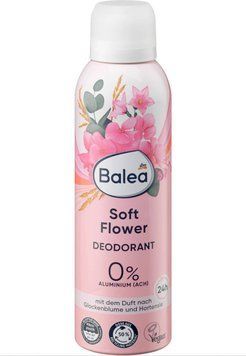 Дезодорант-спрей Balea Soft Flower, З квітковим ароматом, 200 ml 00000000899 фото