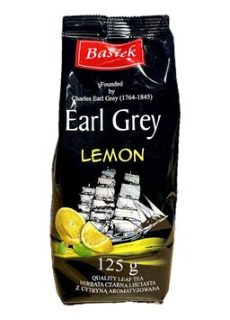 Чай листовий Bastek Earl Grey Lemon, Чорний з лимоном, 125 g 022026 фото