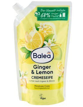 Запаска рідке крем-мило Balea Ginger & Lemon, Імбир і лимон, 500 ml 00000003360 фото