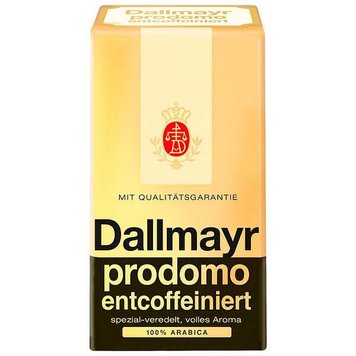 Кава в зернах Dallmayr Prodomo Entcoffeiniert, Без кофеїну, 100% арабіка, 500 g 00000002311 фото