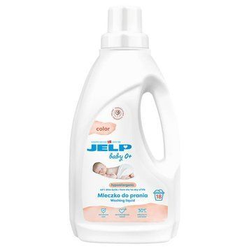 Молочко для прання JELP Baby 0+ Color, Гіпоалергенне, Для прання кольорових тканин, 18 прань, 1,5 ml 00000002659 фото