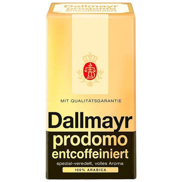 Кава в зернах Dallmayr Prodomo Entcoffeiniert, Без кофеїну, 100% арабіка, 500 g 00000002311 фото