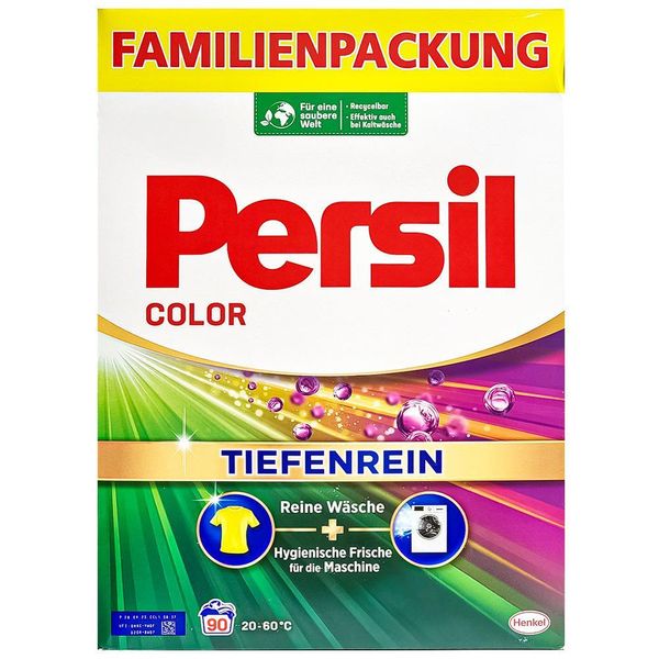 Порошок для прання Persil Color Pulver, Для кольорового, 90 прань, 5,4 кг 00000002213 фото