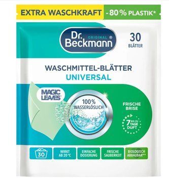 Серветки для прання Dr.Beckmann MAGIC LEAVES Universal, Універсальні, 30 шт. 00000003560 фото
