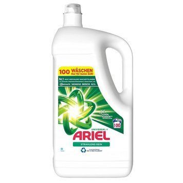 Гель для прання ARIEL Universal +, Універсальний, 100 прань, 5000 ml. 00000002412 фото