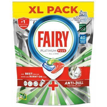Таблетки для посудомийної машини Fairy Platinum Plus, 40 шт. 00000002664 фото