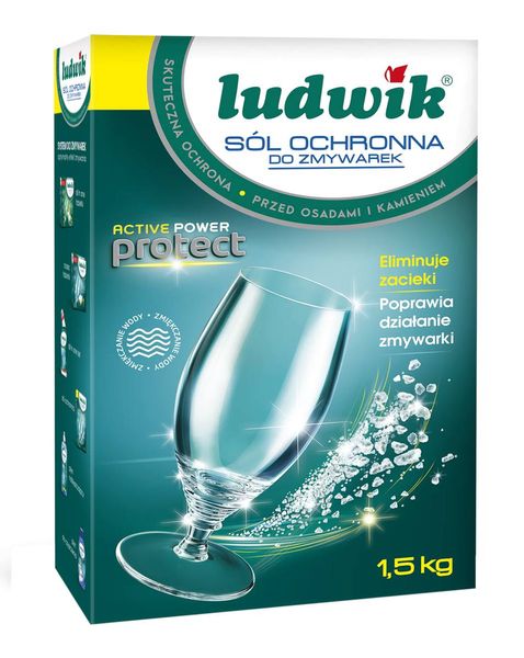 Сіль для посудомийних машин Ludwik, 1,5 кг 50288v02 фото