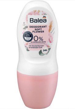 Дезодорант кульковий Balea Soft Flower, Аромат квітів, 50 ml 0132421 фото