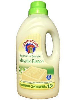 Гель для прання Chante Clair Sapone da Bucato Muschio Bianco, Універсальний, 27 прань, 1,5 L 00000001962 фото