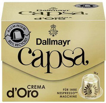 Кава в капсулах Dallmayr d'Oro Crema, 10шт. L3185 фото