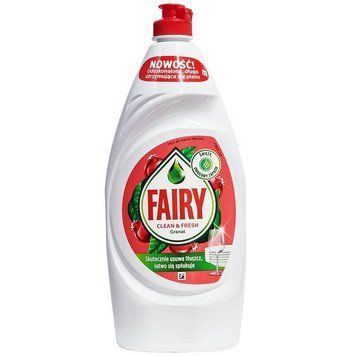 Засіб для ручного миття посуду Fairy Clean & Fresh, Гранат, 900 ml 91789206 S559 фото