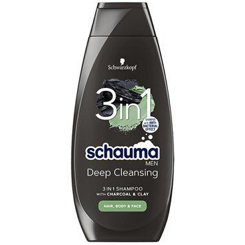 Гель для душу Schwarzkopf Schauma 3in1, Для чоловіків, 400 ml 2785382 фото
