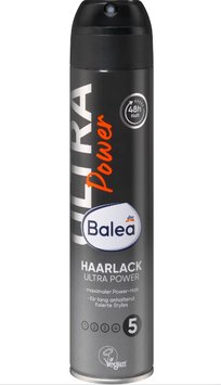 Лак для волосся Balea Ultra Power №5, Сильна фіксація без прилипання, 300 ml 00000001766 фото