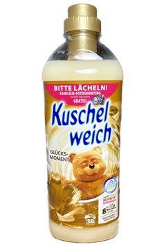 Кондиціонер для білизни Kuschelweich Glucks-Moment, Солодко-молочний аромат, 38 прань, 1 L 8810306 фото