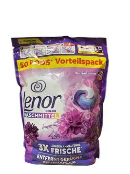 Капсули для прання Lenor Allin1 Color Blutentraum, Для кольорового, 50 шт. 90430535 S725 фото
