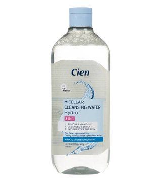Міцелярна вода Cien Hydro, Для нормальної та комбінованої шкіри, 400 ml 00000002914 фото