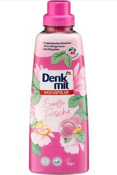 Кондиціонер для білизни Denkmit Sanfte Frische, Ніжна свіжість, 40 прань, 1 L 00000002365 фото