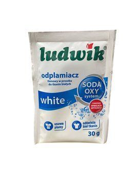 Кисневий порошок для виведення плям LUDWIK white, Для білого, 30 г 030002633 фото