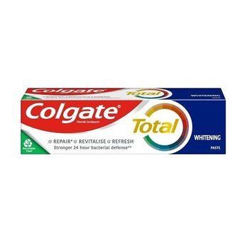 Зубна паста Colgate Total Whitening, Відбілююча, 75 ml 00000001169 фото