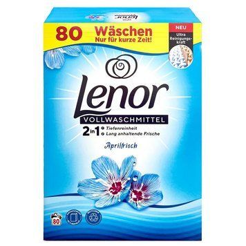 Порошок для прання Lenor Aprilfrisch, Універсальний, Квітнева свіжість, 80 прань, 5200 г 80705845 фото
