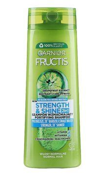 Шампунь Garnier Fructis 2in1 Strength & Shine, Зміцнювальний для нормального волосся, 400 ml 26x600 фото