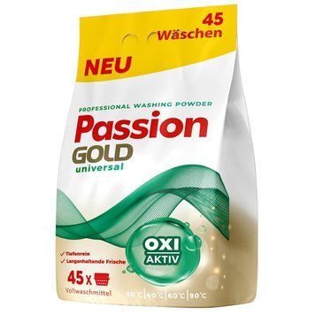 Порошок для прання Passion GOLD Professional Universal, Універсальний, 45 прань, 2,7 кг 00000000185 фото
