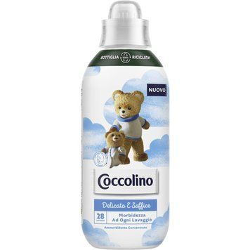Кондиціонер для білизни концентрат Coccolino Delicato & Soffice, Гіпоалергенний, 28 прань, 645 ml 00000002997 фото